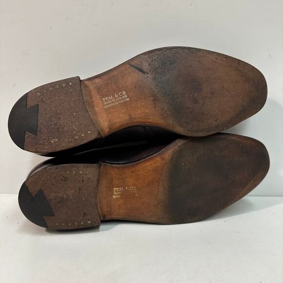 VERY GOOD Crockett & Jones x Brooks Bros. Tassel Loafer Kiltie Made England 7.5 - Picture 11 of 12